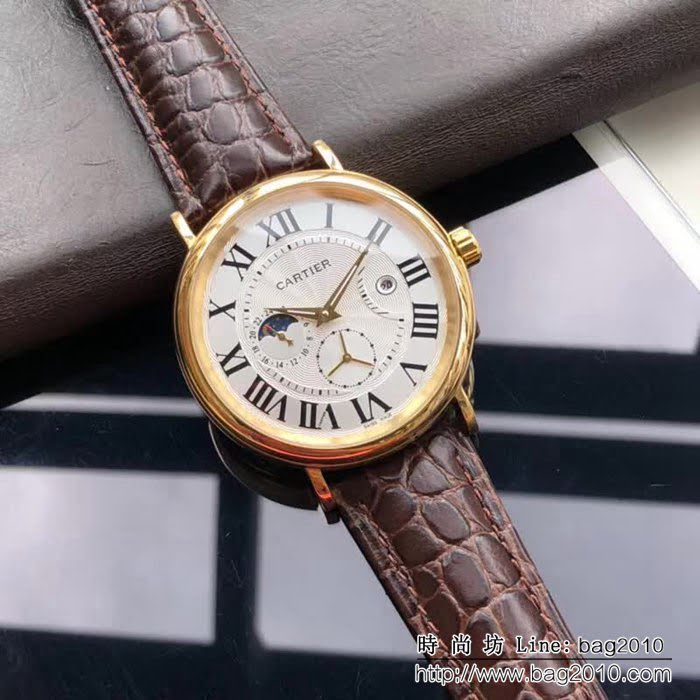CARTIER卡地亞 時尚精品 高品質男士腕表 WSS0356